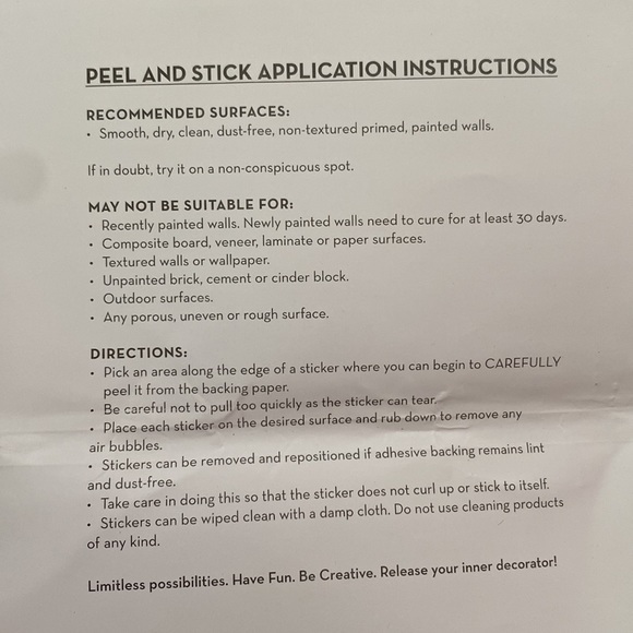 Adhesive Wall Art - Picture 9 of 10